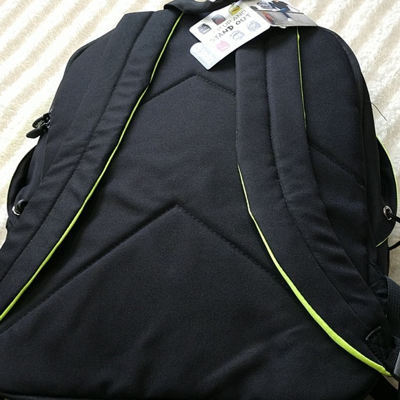 Zipit GRILLZ Backpack Hood Teeth Eyes Lime Trim HP - Picture 6 of 8